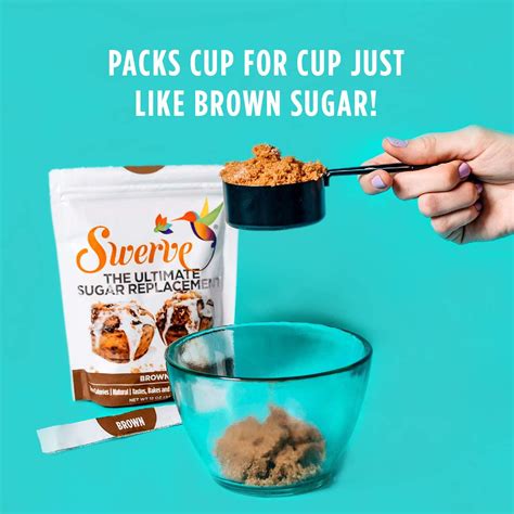 Swerve Ultimate Brown Sugar Substitute - Zero Calorie Keto Friendly Non ...
