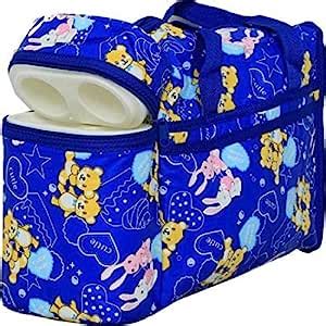 Moms Angel Multipurpose Multi Compartment Nappy Diaper Carry Bags (Blue ...