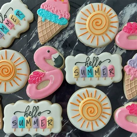 Angie on Instagram: "Summer vibes🌞" | Summer sugar cookies, Summer ...