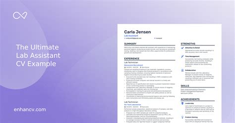 Image result for Lab Assistant CV