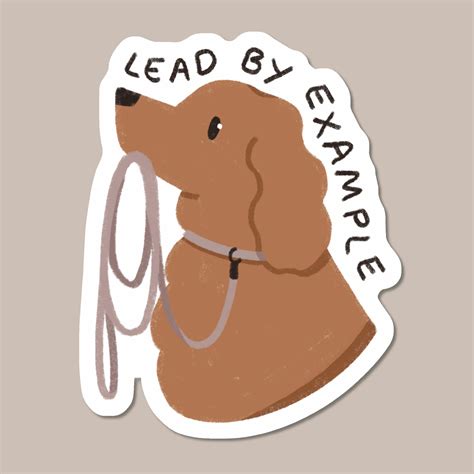 Image result for Lead by Example Sticker