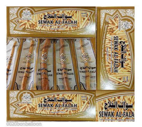 10 Al Falah Siwak Meswak Miswak Miswak Arak Peelu Al-Falah Chewing ...