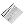 Buy Syga Stainless Steel Cake Smoother with Scale Cutting Knife(Silver ...