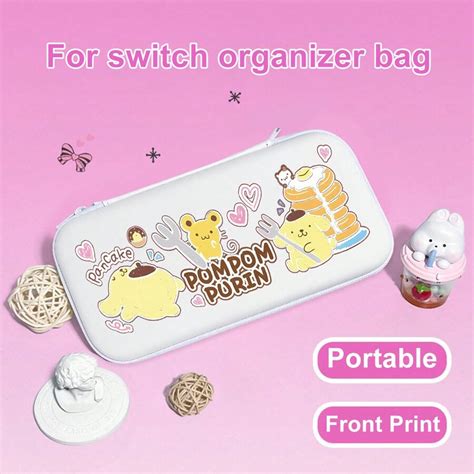 Sanrio 1PC Cute Cartoon Sanrio Pudding Dog Pattern Switch Storage Case ...