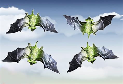 Buy BITONA® Mini Insects Bat Chamgadad Figure Playing Set for Kids or ...