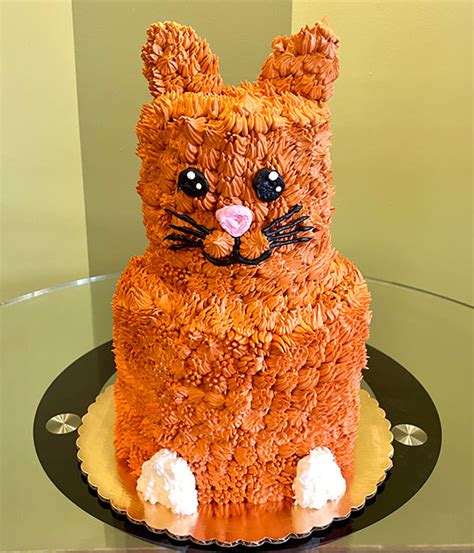Sculpted Cat Cake Tutorial 的图像结果