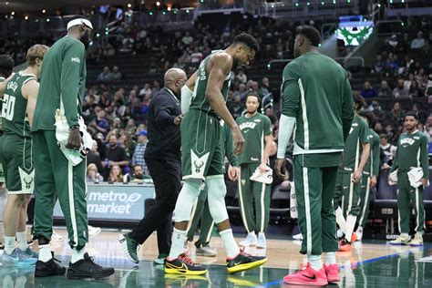 Bucks' Giannis Injury Update May Mean He's Played His Last Game In ...