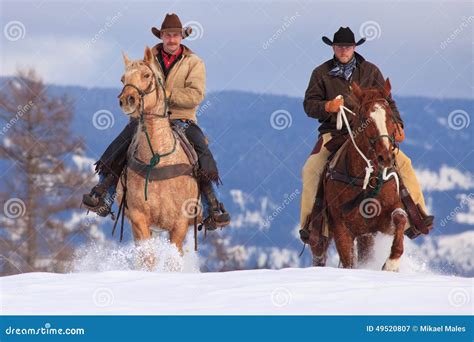 Cowboys Riding On Their Horses At Gulmarg, India. Editorial Image ...