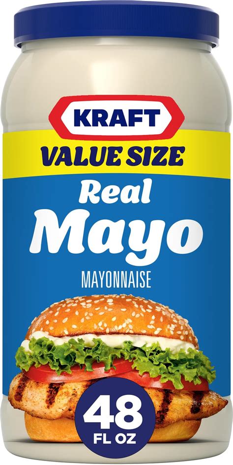 Amazon.com : Kraft Mayo with Avocado Oil Reduced Fat Mayonnaise ...
