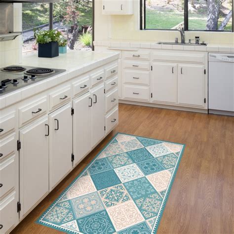Beige Kitchen Floor Tiles