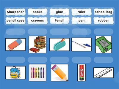 Classroom Items 的图像结果