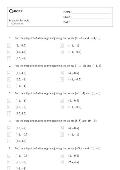 The Midpoint Formula Video Lesson 的图像结果
