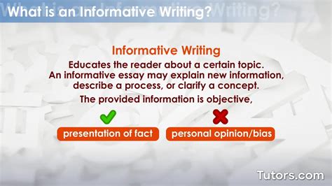 Informative Writing Style Meaning 的图像结果