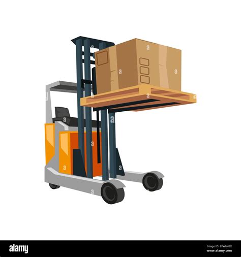 Stand Up Forklift Clipart at Isla Fatnowna blog
