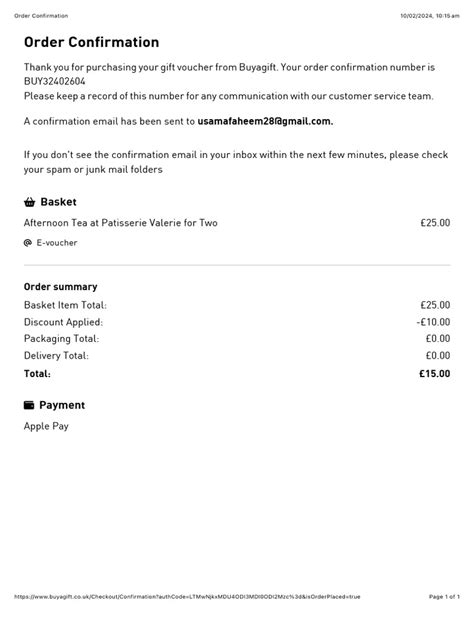 Help Me Find Order Confirmation 的图像结果