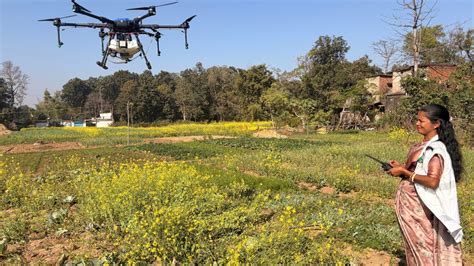 Jharkhand women farmers in remote areas are flying agri drones and ...