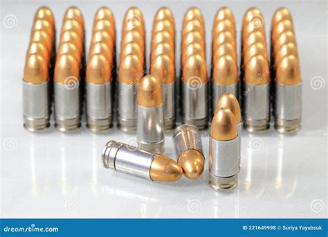 Pack Of Bullet 9mm Parabellum FMJ (Full Metal Jacket ) Stock ...