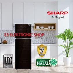 Promo Sharp Kulkas 2 Pintu 315L SJ-426GI-MS / Shine Series SJ426GIMS J ...
