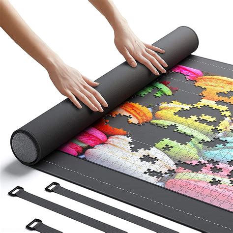 Amazon.com: Newverest Jigsaw Puzzle Mat Roll Up, Saver Pad 46” x 26 ...
