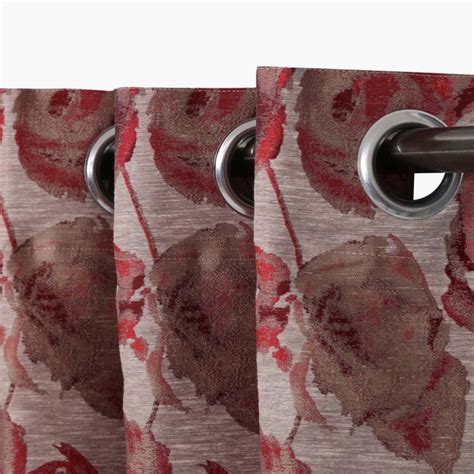 Buy Matrix Intricate Jacquard Weave Window Curtain from Home Centre at ...