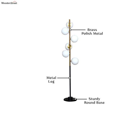 Buy Lurone Luxury Globes Floor Lamp at 35% OFF Online | Wooden Street