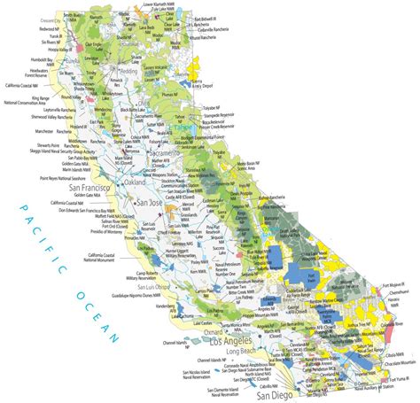 Interactive Map of California 的图像结果