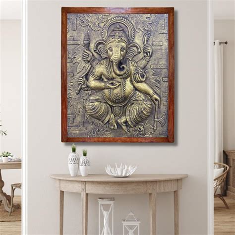 Beautiful Lord Ganesha wall art for home decor - Artociti