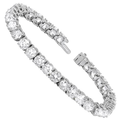 15.00 Carat Diamond Tennis Bracelet at 1stDibs | 15 carat diamond ...