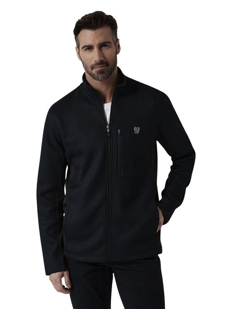 Chaps Men's & Big Men's Performance Full Zip Fleece Jacket - Walmart.com