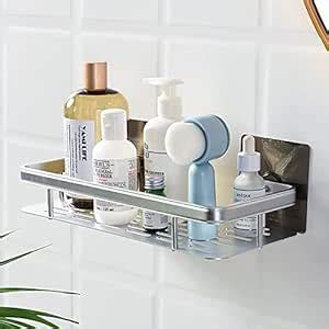 YFXOHAR Bathroom Shelves with Magic Sticker | Aluminum Body | Multi ...