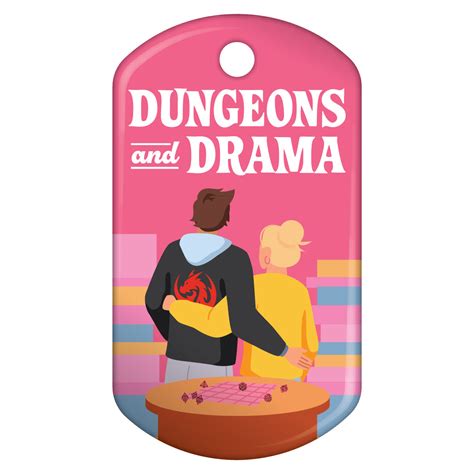 Book Cover Brag Tags | Dungeons and Drama | SchoolLife.com