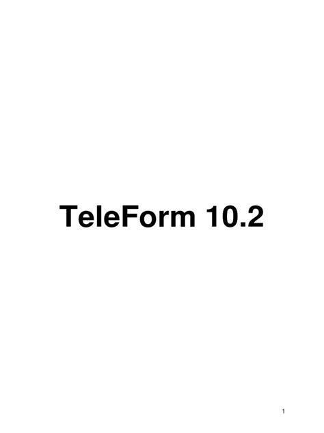 Image result for Using TeleForm