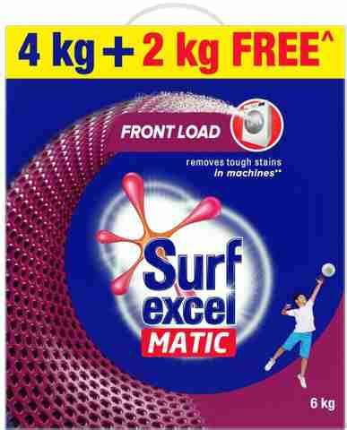 Surf excel Matic Front Load Detergent Powder - Detergent Powder Price ...