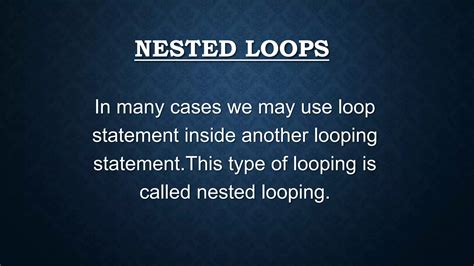Image result for Nested Loop C Example Problem