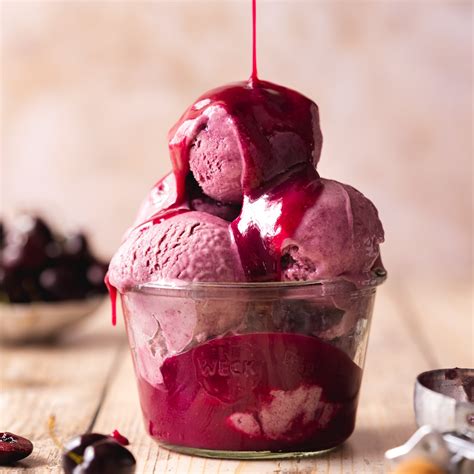 Black Cherry Ice Cream - Addicted to Dates