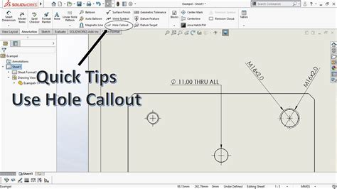 Image result for How to Pattern Threaded Holes in SolidWorks