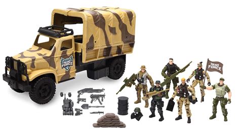 Buy Hero Force Troop Transporter | Includes 1 Transport Vehicle | 6 ...