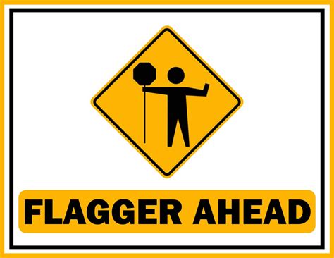 Flagger Sign 的图像结果