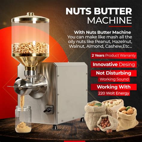 Nut Butter Machine - Cold Press Oil Machines