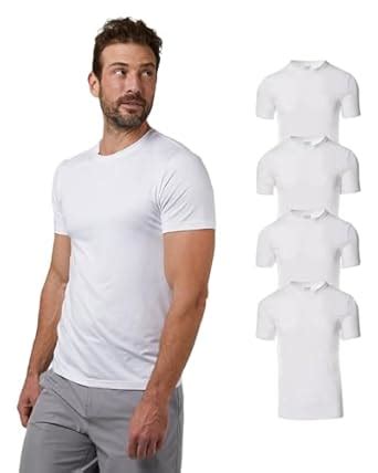 Buy 32 Degrees Mens 4 Pack Cool Crewneck T-Shirt | Anti-Odor | Quick ...
