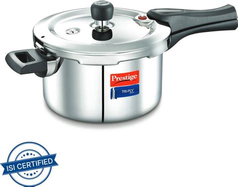 Prestige Svachh Triply Pressure Cooker – 3L, Induction Base