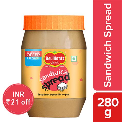 Del Monte Sandwich Spread, Mayo, 280 G Plastic Bottle