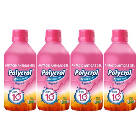Polycrol Anatcid, Mint 200ml X 4 : Amazon.in: Health & Personal Care