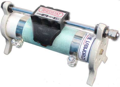 THE LABWORLD variable sliding rheostat rehostat 6 inches 40 ohms 1.2 ...
