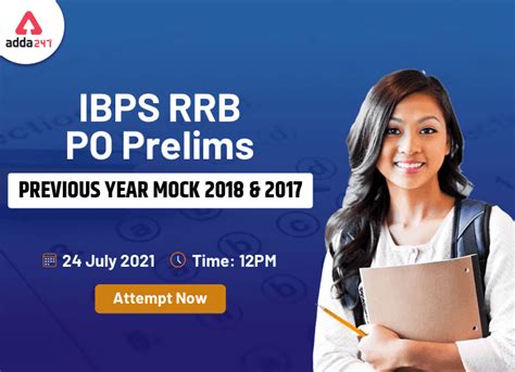 IBPS RRB PO Prelims Exams 2021: Previous Year Mock 2018 and 2017 ...