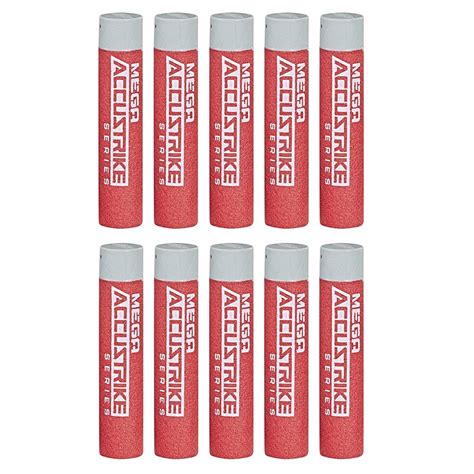 NERF Mega Accustrike Refill - 10 darts - Blaster-Time