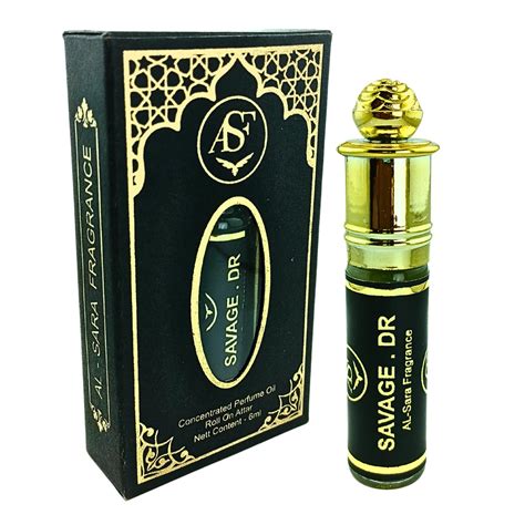 Savage-DR Attar, Non-Alcoholic Roll-On Fragrance, 6ml, Natural ...