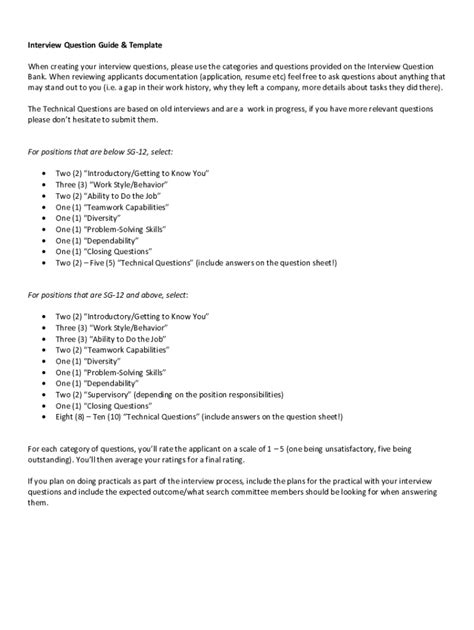 Image result for Interview Guide Question Sample