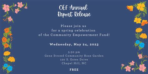 annual report release - 2023 - CEF: Community Empowerment Fund