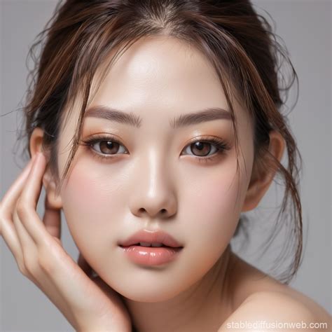 Beauty Japanese Oil Model | Stable Diffusion Online